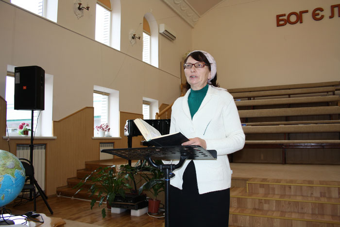 Молитва сестер церковь евангельских христиан баптистов г. Хмельницкий
