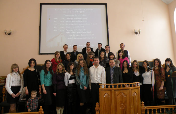 Поїздка хору хмельницької церкви ЄХБ Дім Євангелія у Вінницю