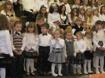 Різдво 2012 у церкві євангельських християн-баптистів Дім Євангелія м. Хмельницький